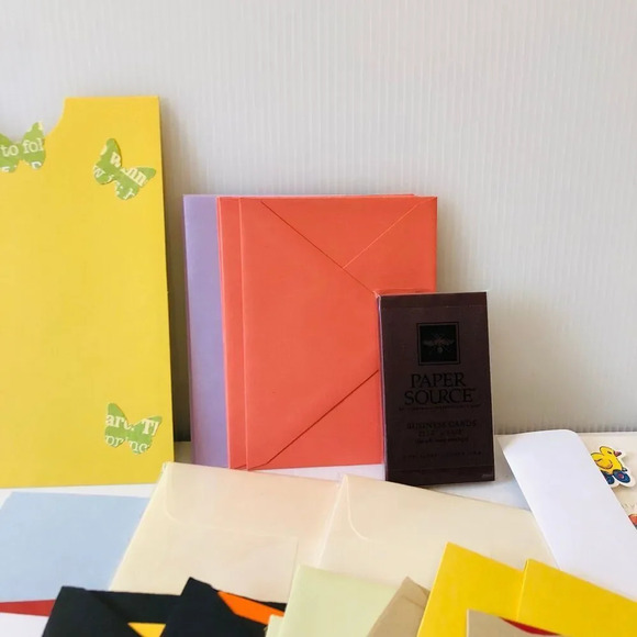 Card Stock Invitation Envelopes Bundle Junk Journal Stock - Picture 3 of 11